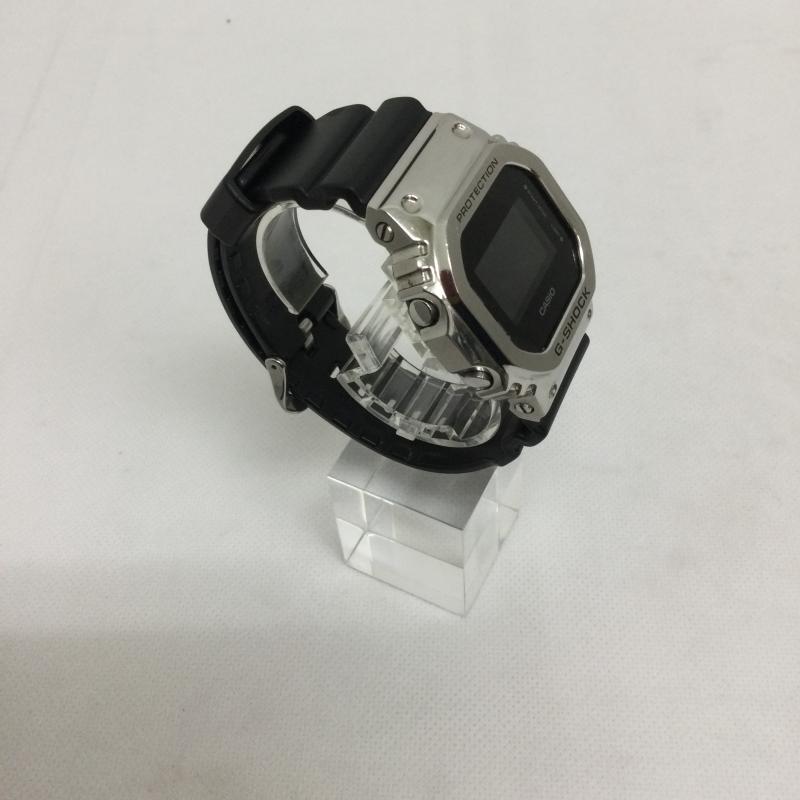 ジーショック G-SHOCK 腕時計 デジタル CASIO G-SHOCK GM-5600 カシオ CASIO G-SHOCK 腕時計 - 銀 / シルバー / silver color X 黒 / ブラック / black メンズ USED 古着 中古 50164937