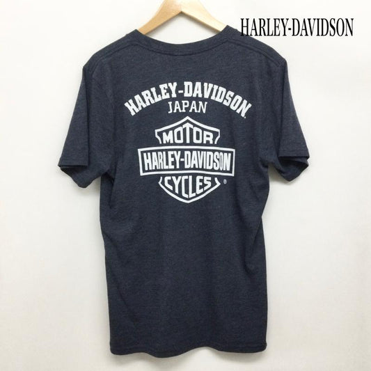ハーレーダビッドソン Harley-Davidson Tシャツ 半袖 ハーレーダビッドソン Tシャツ USA製 M ロゴ、文字 灰 / グレー / gray メンズ USED 古着 中古 50164940