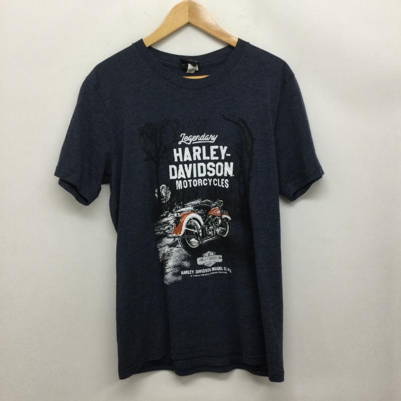 ハーレーダビッドソン Harley-Davidson Tシャツ 半袖 ハーレーダビッドソン Tシャツ USA製 M ロゴ、文字 灰 / グレー / gray メンズ USED 古着 中古 50164940