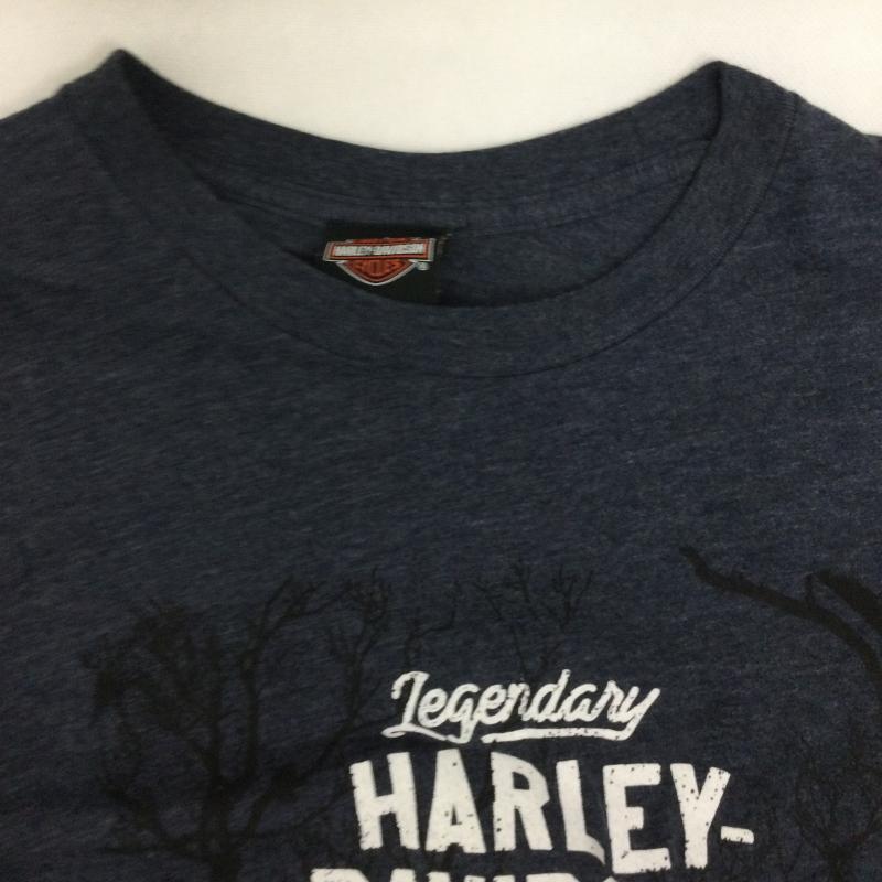 ハーレーダビッドソン Harley-Davidson Tシャツ 半袖 ハーレーダビッドソン Tシャツ USA製 M ロゴ、文字 灰 / グレー / gray メンズ USED 古着 中古 50164940