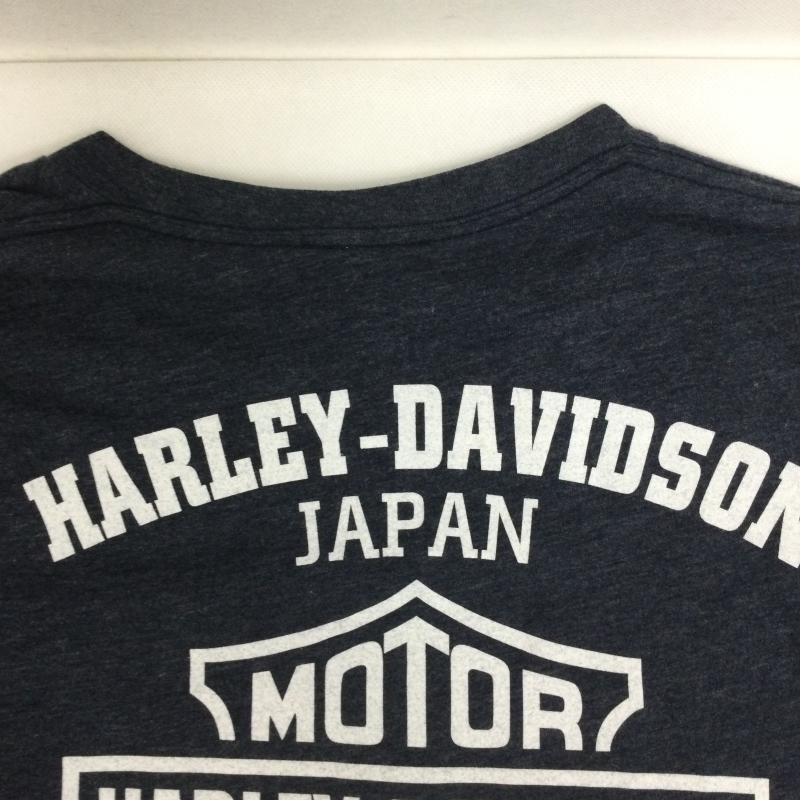 ハーレーダビッドソン Harley-Davidson Tシャツ 半袖 ハーレーダビッドソン Tシャツ USA製 M ロゴ、文字 灰 / グレー / gray メンズ USED 古着 中古 50164940