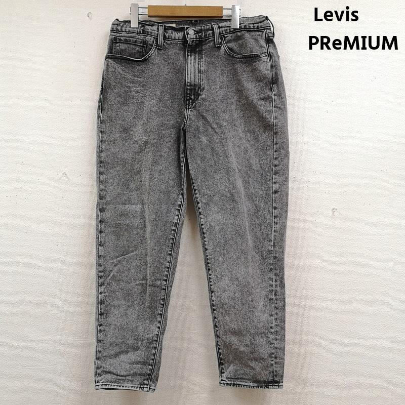 リーバイスプレミアム Levis PReMIUM パンツ デニム、ジーンズ 色落ち ケミカルウォッシュ ルーズテーパード デニム パンツ 562 75747-0016 32インチ 灰 / グレー / gray メンズ USED 古着 中古 50164946