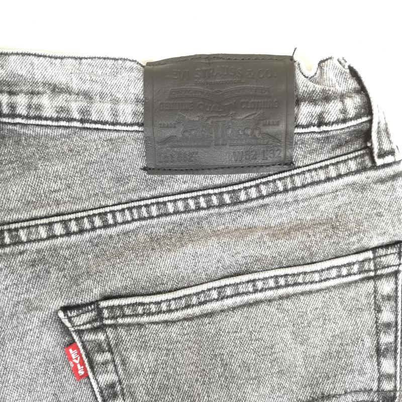 リーバイスプレミアム Levis PReMIUM パンツ デニム、ジーンズ 色落ち ケミカルウォッシュ ルーズテーパード デニム パンツ 562 75747-0016 32インチ 灰 / グレー / gray メンズ USED 古着 中古 50164946