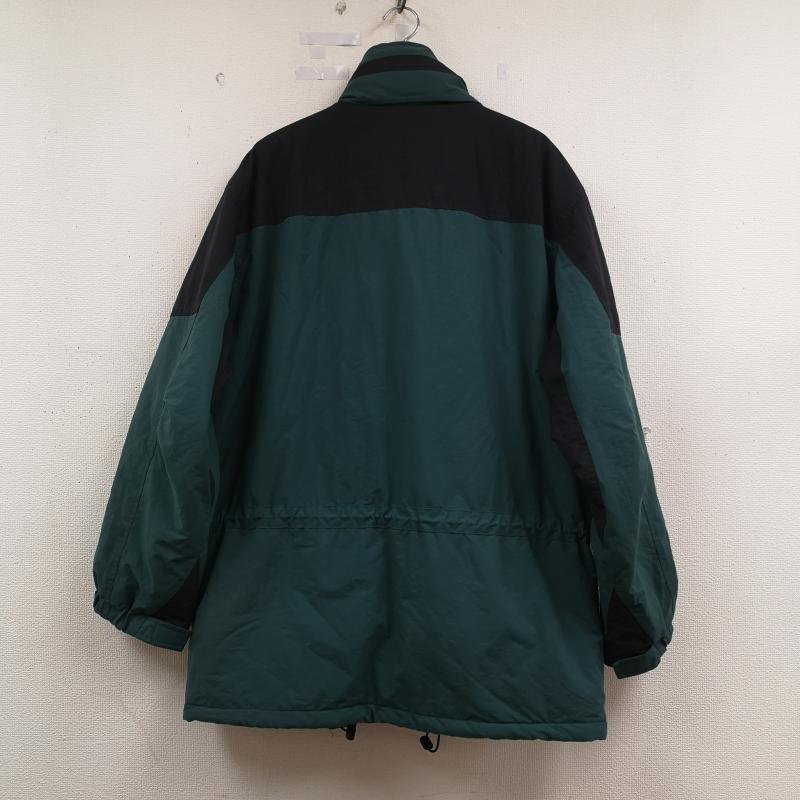 エルエルビーン L.L.Bean ジャケット、上着 ジャンパー、ブルゾン 90s 切替 中綿 刺繍ロゴ ドローコード フリース マウンテンジャケット L 緑 / グリーン / green メンズ USED 古着 中古 50164950