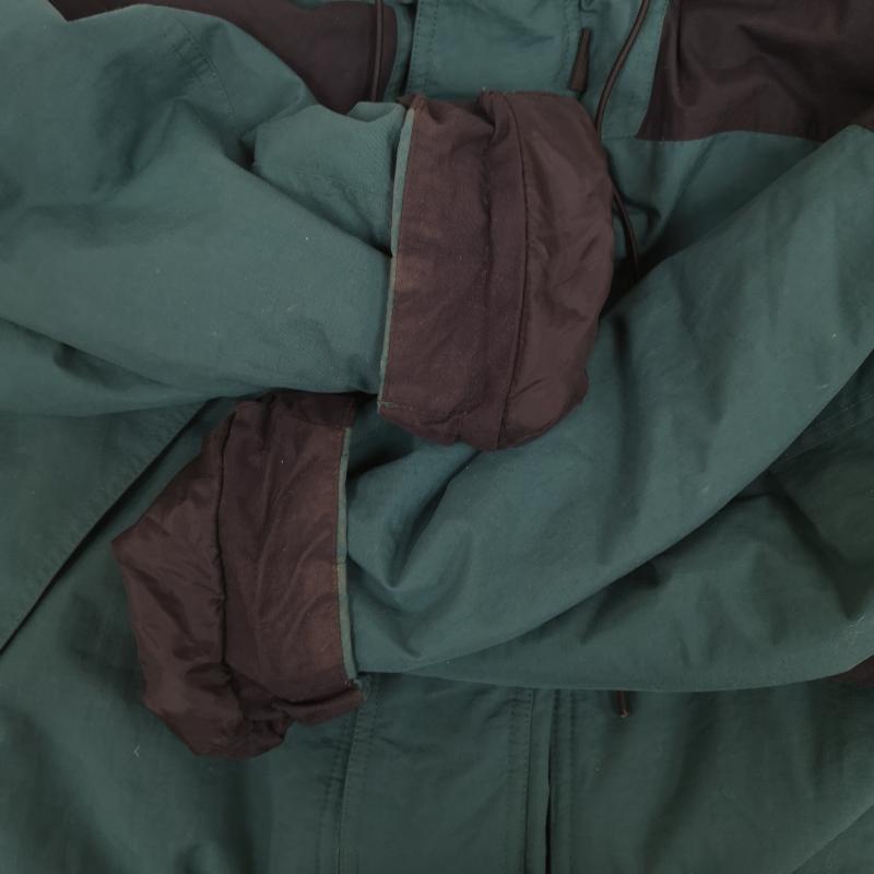 エルエルビーン L.L.Bean ジャケット、上着 ジャンパー、ブルゾン 90s 切替 中綿 刺繍ロゴ ドローコード フリース マウンテンジャケット L 緑 / グリーン / green メンズ USED 古着 中古 50164950