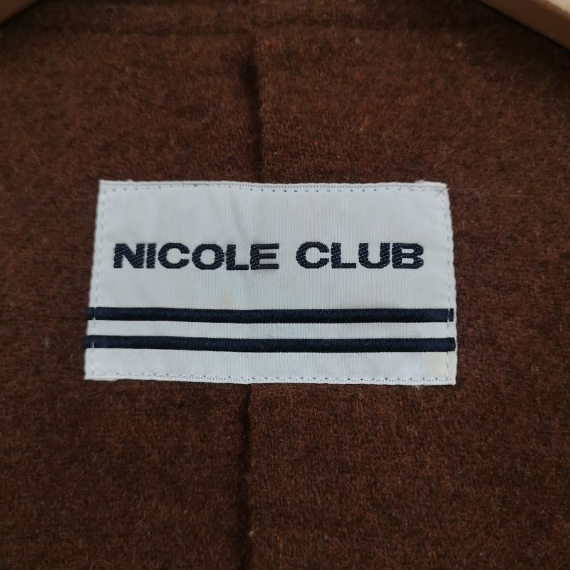 ニコルクラブフォーメン NICOLE CLUB FOR MEN ジャケット、上着 レザージャケット 日本製 羊革 リアルファー レザー モッズコート N-3B NC4320 カーキ / カーキ / khaki メンズ USED 古着 中古 50164953