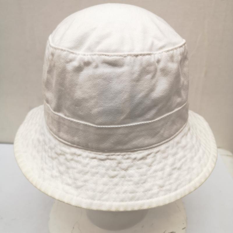 ポロラルフローレン POLO RALPH LAUREN 帽子 ハット ポロベア 刺繍 コットン バケット ハット - 白 / ホワイト / white メンズ USED 古着 中古 50164954