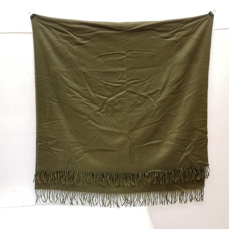 イヴサンローラン Yves Saint Laurent マフラー マフラー カシミヤ 大判 マフラー ストール 膝掛け - 緑 / グリーン / green レディース USED 古着 中古 50164956