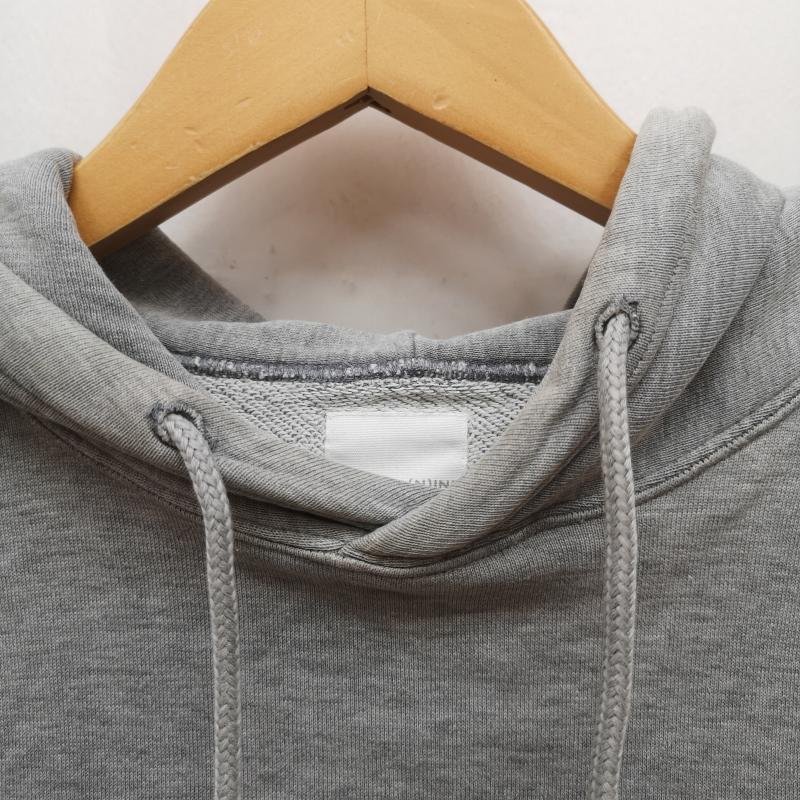 ナンバーナイン NUMBER (N)INE パーカー 半袖 00ss EXTRA HEAVY 期 ライオンエンブレム ノースリーブ パーカー 1 灰 / グレー / gray メンズ USED 古着 中古 50164958
