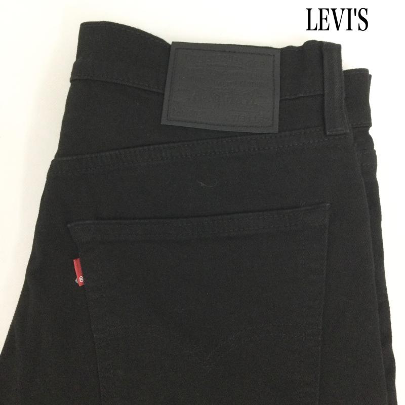 リーバイス Levi s パンツ デニム、ジーンズ Levi’s リーバイス 29507-0031 PREMIUM 502 テーパード カラー デニムパンツ NIGHTSHINE 31インチ 無地 黒 / ブラック / black メンズ USED 古着 中古 50164960