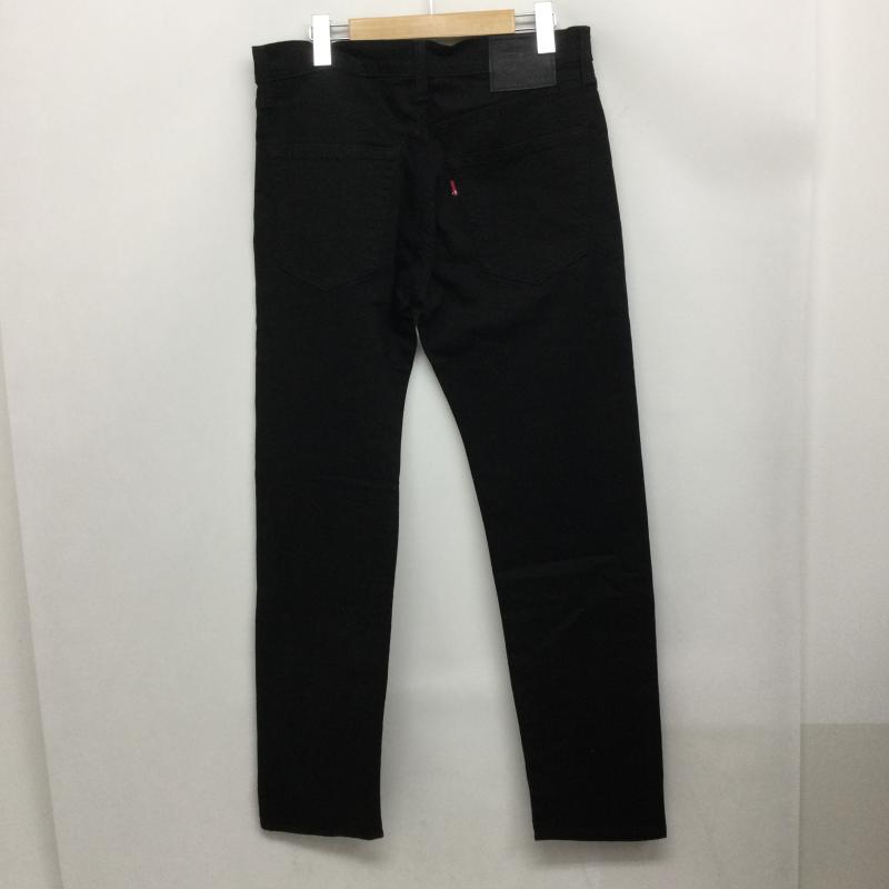 リーバイス Levi s パンツ デニム、ジーンズ Levi’s リーバイス 29507-0031 PREMIUM 502 テーパード カラー デニムパンツ NIGHTSHINE 31インチ 無地 黒 / ブラック / black メンズ USED 古着 中古 50164960