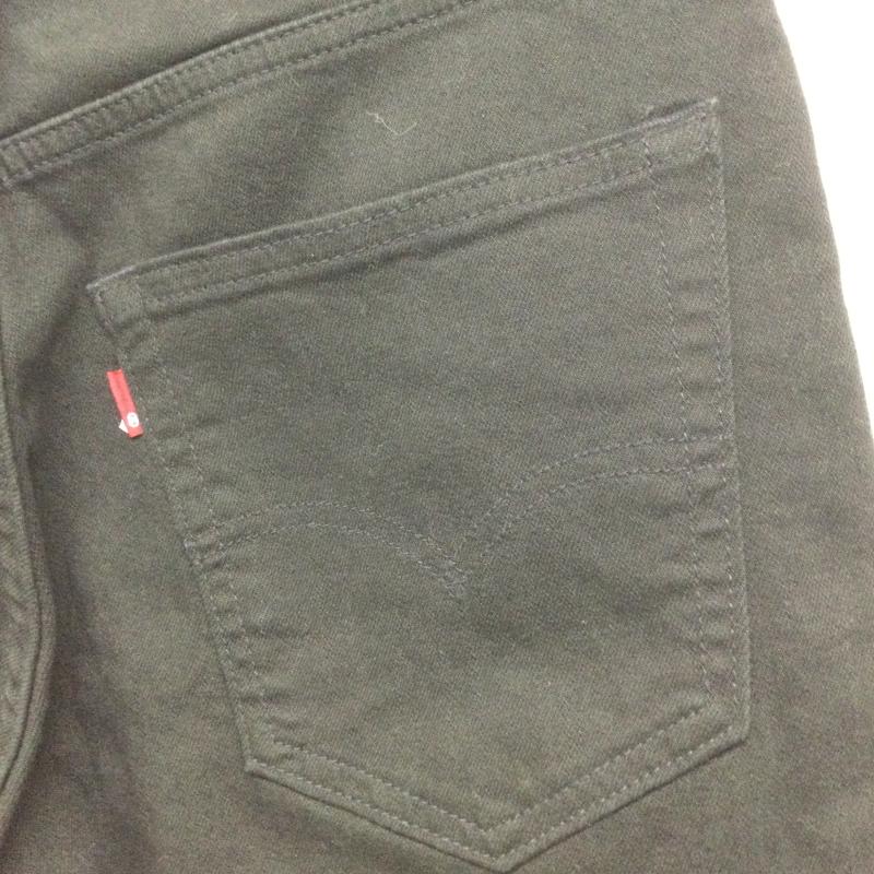 リーバイス Levi s パンツ デニム、ジーンズ Levi’s リーバイス 29507-0031 PREMIUM 502 テーパード カラー デニムパンツ NIGHTSHINE 31インチ 無地 黒 / ブラック / black メンズ USED 古着 中古 50164960