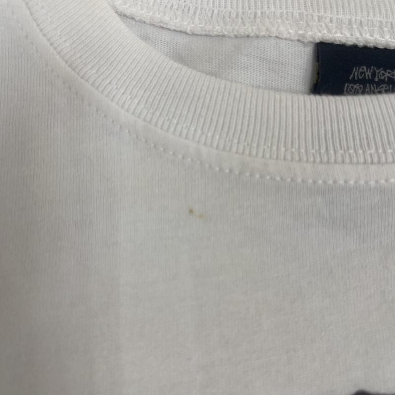 ステューシー STUSSY Tシャツ 半袖 2009年 USA製 クリスマス限定 レックス サンタクロース グラフィック Tシャツ XS 白 / ホワイト / white レディース USED 古着 中古 50164962