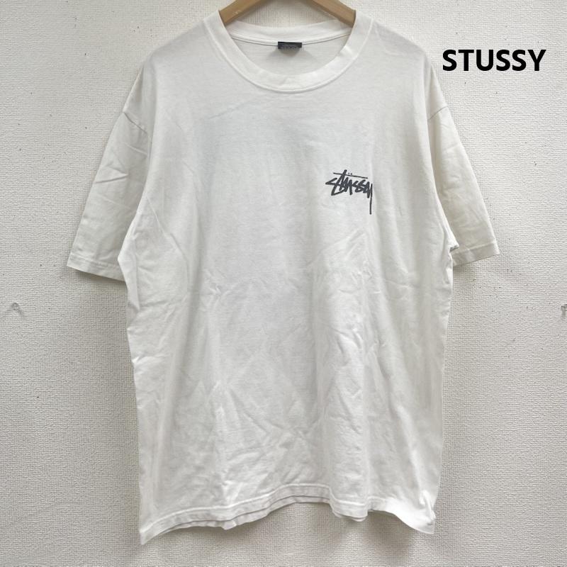 ステューシー STUSSY Tシャツ 半袖 メキシコ製 Fuzzy Dice Tee サイコロ グラフィック Tシャツ L 白 / ホワイト / white メンズ USED 古着 中古 50164963