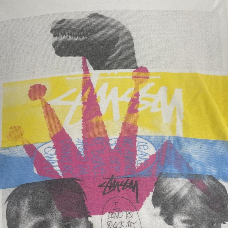 ステューシー STUSSY Tシャツ 半袖 メキシコ製 90s 00s Youth Brigade ユース ブリゲイド グラフィック Tシャツ S 白 / ホワイト / white メンズ USED 古着 中古 50164964