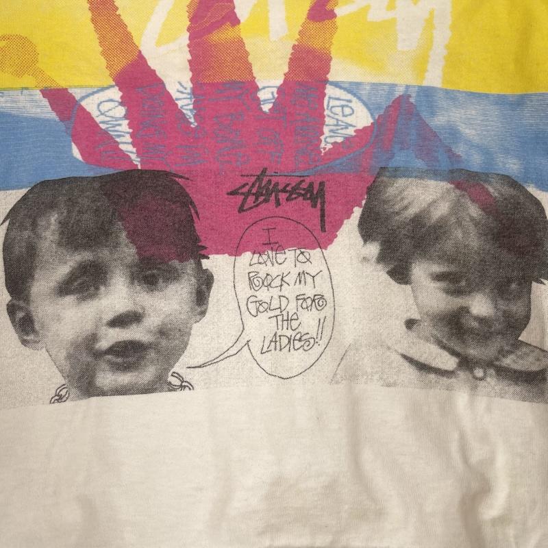 ステューシー STUSSY Tシャツ 半袖 メキシコ製 90s 00s Youth Brigade ユース ブリゲイド グラフィック Tシャツ S 白 / ホワイト / white メンズ USED 古着 中古 50164964
