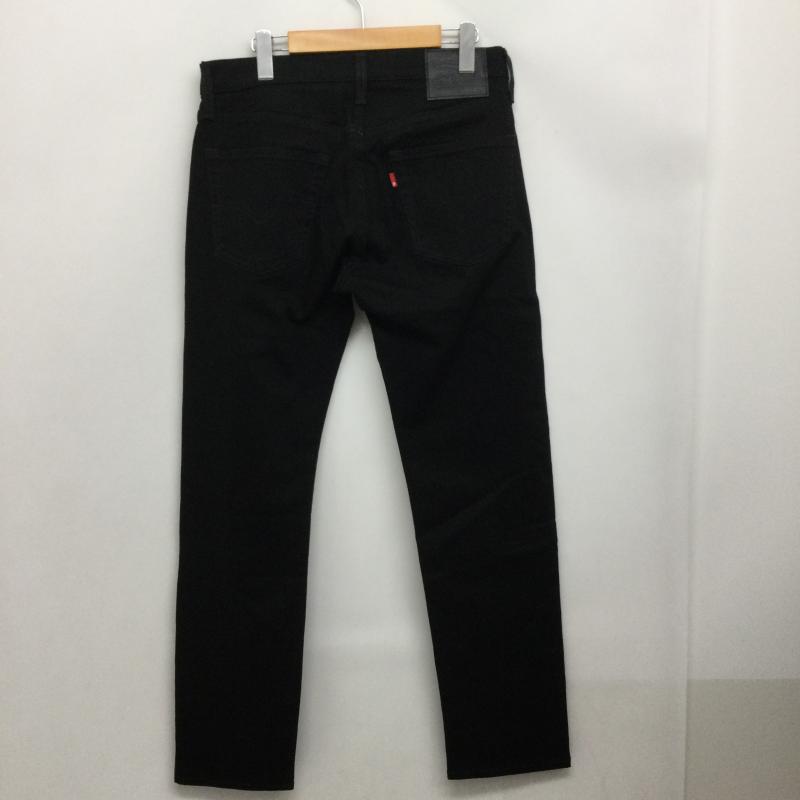 リーバイス Levi s パンツ デニム、ジーンズ Levi’s リーバイス 29507-0031 PREMIUM 502 テーパード カラー デニムパンツ NIGHTSHINE 31インチ 無地 黒 / ブラック / black メンズ USED 古着 中古 50164967