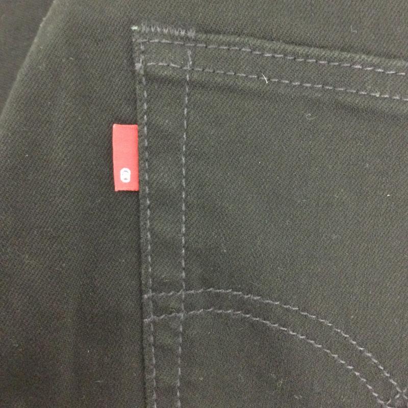 リーバイス Levi s パンツ デニム、ジーンズ Levi’s リーバイス 29507-0031 PREMIUM 502 テーパード カラー デニムパンツ NIGHTSHINE 31インチ 無地 黒 / ブラック / black メンズ USED 古着 中古 50164967