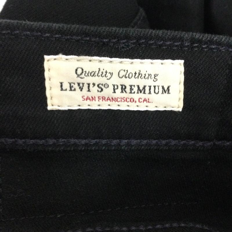 リーバイス Levi s パンツ デニム、ジーンズ Levi’s リーバイス 29507-0031 PREMIUM 502 テーパード カラー デニムパンツ NIGHTSHINE 31インチ 無地 黒 / ブラック / black メンズ USED 古着 中古 50164967
