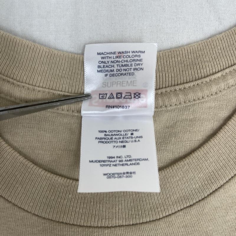 シュプリーム Supreme Tシャツ 半袖 23ss Reaper Tee グラフィック プリント Tシャツ M ベージュ / ベージュ / beige メンズ USED 古着 中古 50164968