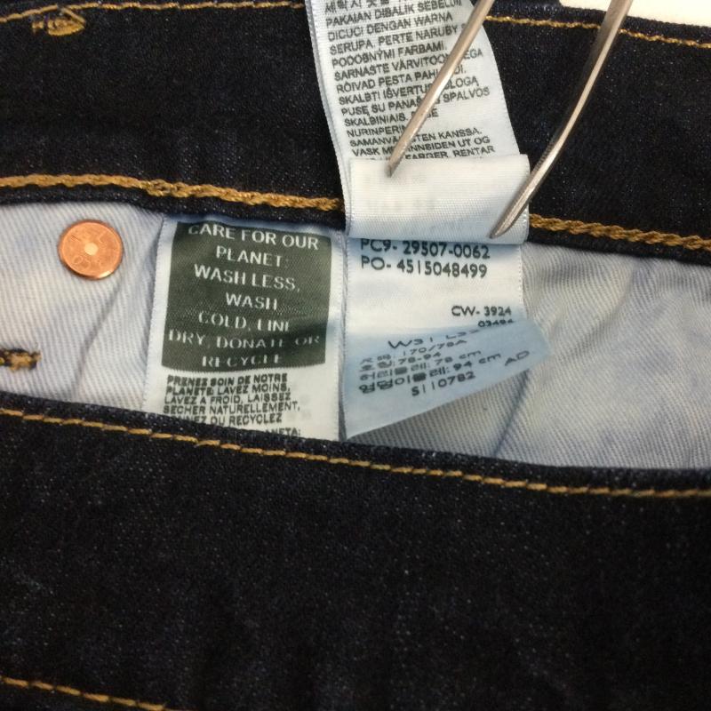 リーバイス Levi s パンツ デニム、ジーンズ Levi s リーバイス 502 レギュラーテーパード ストレッチデニム 29507-0062 ジーンズ 31インチ 無地 インディゴ / インディゴ / Indigo メンズ USED 古着 中古 50164979
