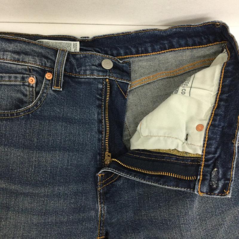 リーバイス Levi s パンツ デニム、ジーンズ Levi s リーバイス プレミアム 502 レギュラー テーパード ストレッチデニム 29507-0063 31インチ 無地 インディゴ / インディゴ / Indigo メンズ USED 古着 中古 50164981