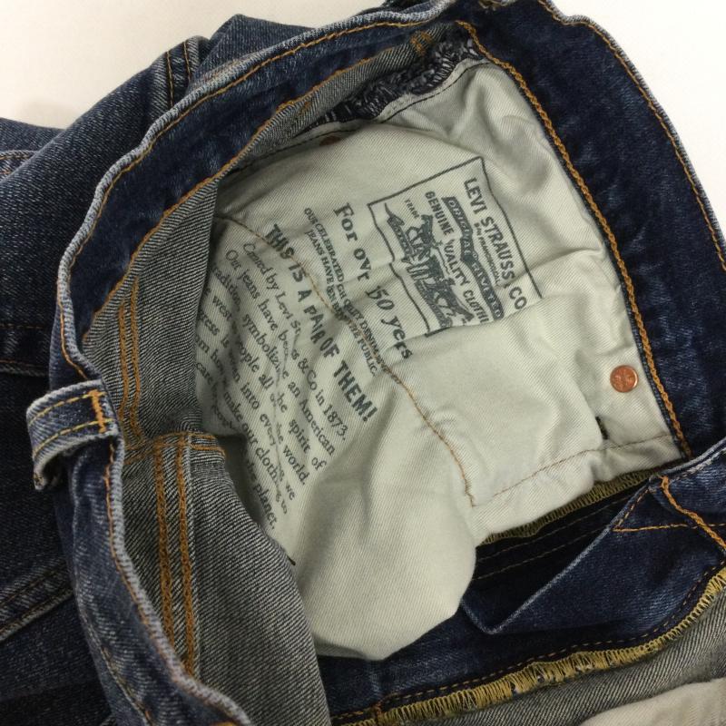 リーバイス Levi s パンツ デニム、ジーンズ Levi s リーバイス プレミアム 502 レギュラー テーパード ストレッチデニム 29507-0063 31インチ 無地 インディゴ / インディゴ / Indigo メンズ USED 古着 中古 50164981