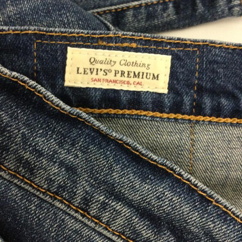 リーバイス Levi s パンツ デニム、ジーンズ Levi s リーバイス プレミアム 502 レギュラー テーパード ストレッチデニム 29507-0063 31インチ 無地 インディゴ / インディゴ / Indigo メンズ USED 古着 中古 50164981