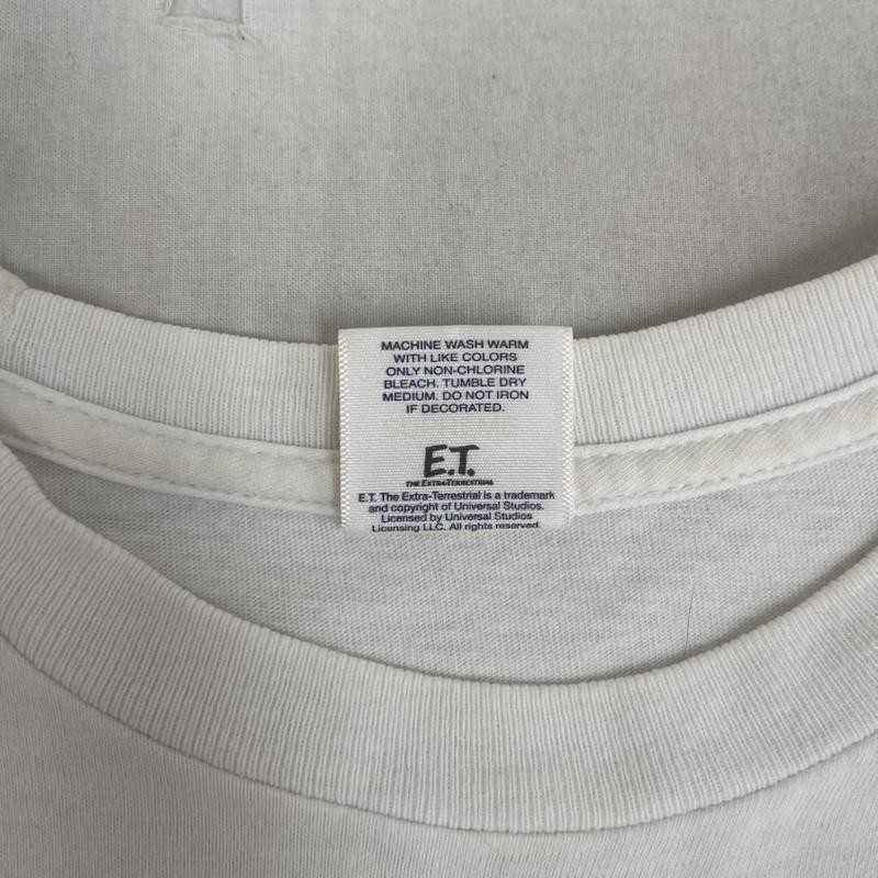 シュプリーム Supreme Tシャツ 半袖 15aw USA製 E.T. Tee SF映画 コラボ プリント Tシャツ M 白 / ホワイト / white メンズ USED 古着 中古 50164985