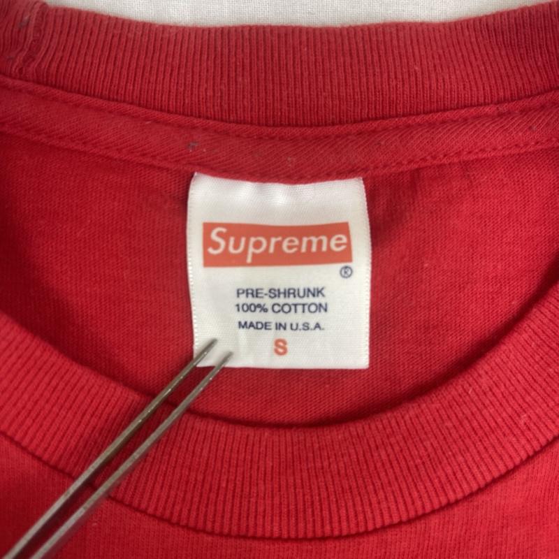 シュプリーム Supreme Tシャツ 半袖 14ss USA製 190E Tee メルセデス・ベンツ プリント Tシャツ S 赤 / レッド / red メンズ USED 古着 中古 50164990