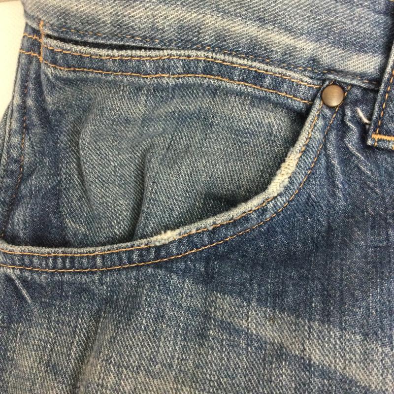 アベイシングエイプ A BATHING APE パンツ デニム、ジーンズ a bathing ape デニム　ジーンズ L プリント インディゴ / インディゴ / Indigo メンズ USED 古着 中古 50164995