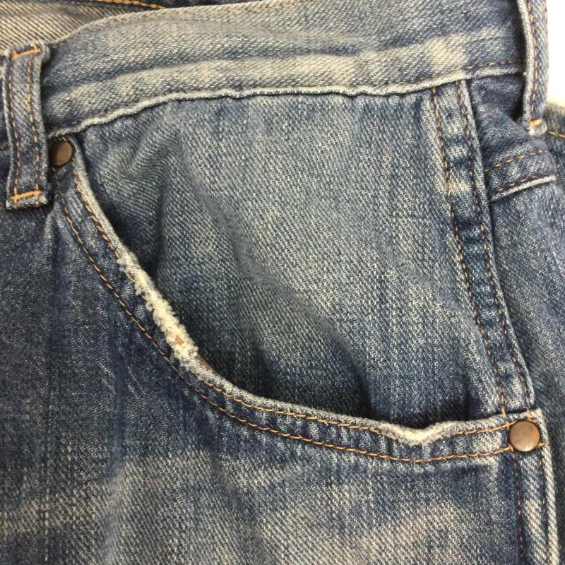 アベイシングエイプ A BATHING APE パンツ デニム、ジーンズ a bathing ape デニム　ジーンズ L プリント インディゴ / インディゴ / Indigo メンズ USED 古着 中古 50164995