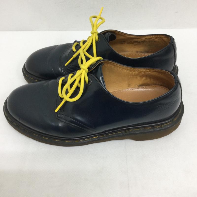 ドクターマーチン Dr.Martens 革靴 革靴 dr.martens 4ホール イングランド製 UK：7 紺 / ネイビー / navy メンズ USED 古着 中古 50164997