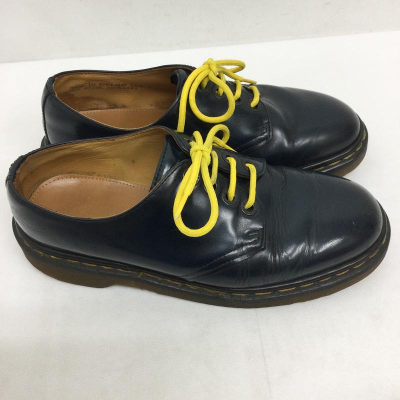 ドクターマーチン Dr.Martens 革靴 革靴 dr.martens 4ホール イングランド製 UK：7 紺 / ネイビー / navy メンズ USED 古着 中古 50164997