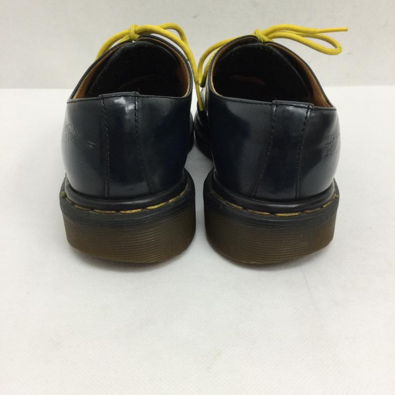 ドクターマーチン Dr.Martens 革靴 革靴 dr.martens 4ホール イングランド製 UK：7 紺 / ネイビー / navy メンズ USED 古着 中古 50164997