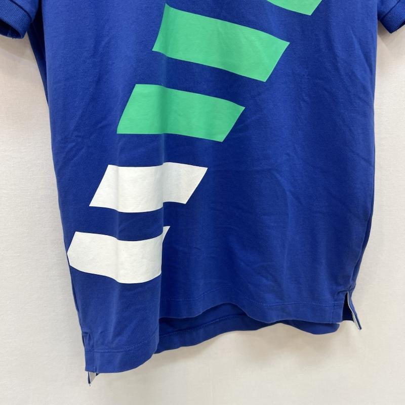 エンポリオ アルマーニ イーエーセブン EMPORIO ARMANI EA7 ポロシャツ 半袖 ロゴ ポロシャツ XS 青 / ブルー / blue メンズ USED 古着 中古 50165002
