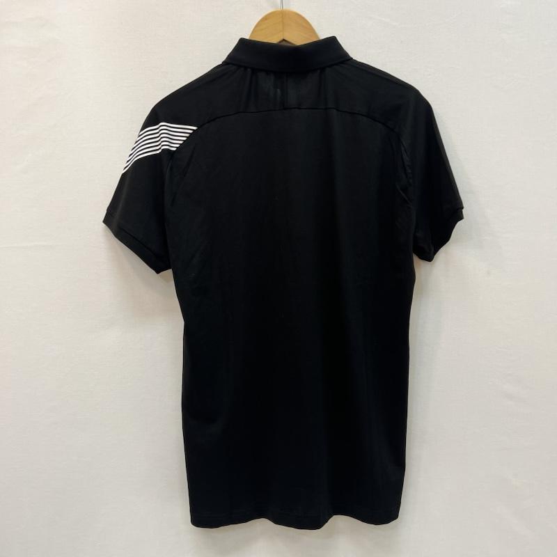 エンポリオ アルマーニ イーエーセブン EMPORIO ARMANI EA7 ポロシャツ 半袖 ロゴ ポロシャツ M 黒 / ブラック / black メンズ USED 古着 中古 50165003