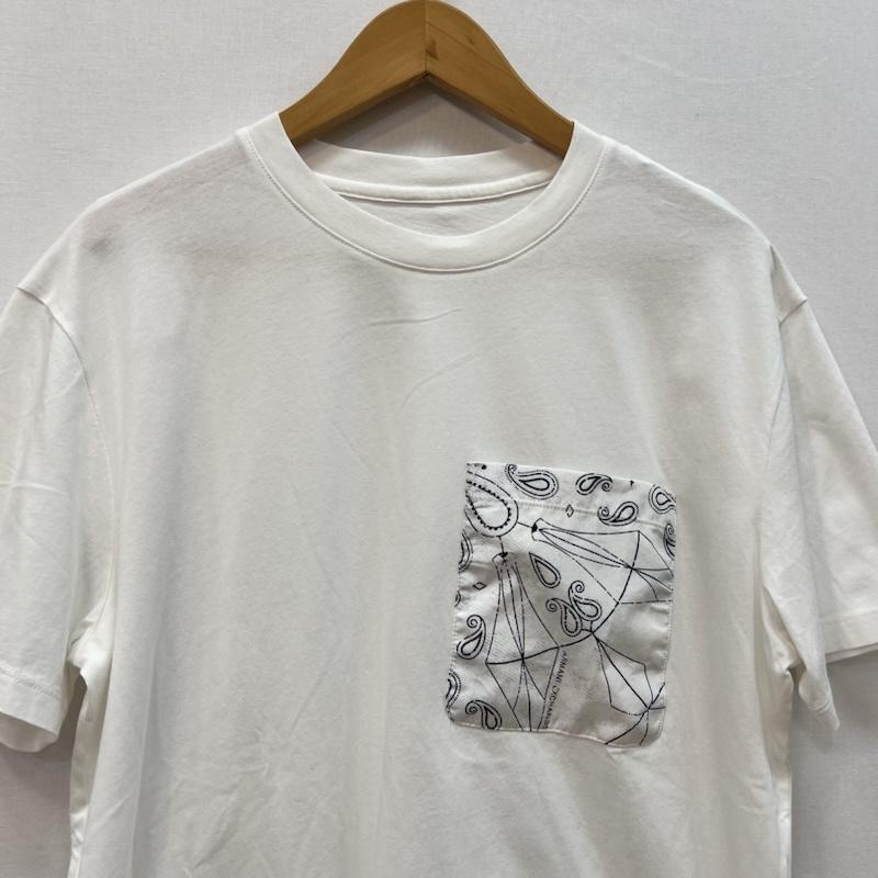 アルマーニエクスチェンジ A/X ARMANIEXCHANGE Tシャツ 半袖 ペイズリー ポケット Tシャツ ポケT M 白 / ホワイト / white メンズ USED 古着 中古 50165004