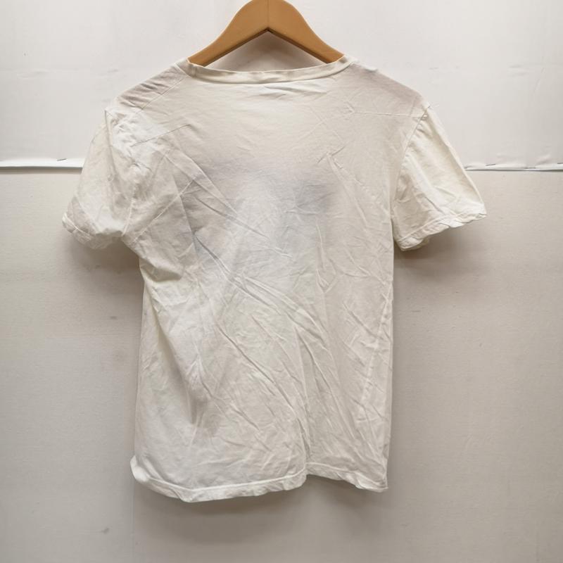 ディオールオム Dior homme Tシャツ 半袖 05ss BECK期 スピーカー デザイン Tシャツ レコード エディ XS 白 / ホワイト / white メンズ USED 古着 中古 50165005