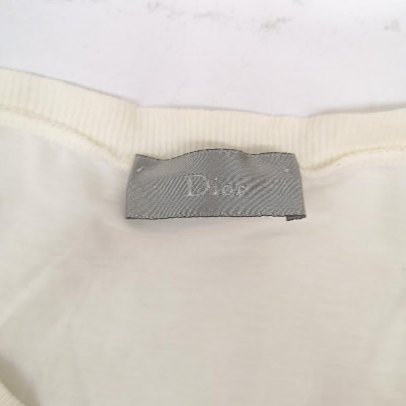 ディオールオム Dior homme Tシャツ 半袖 05ss BECK期 スピーカー デザイン Tシャツ レコード エディ XS 白 / ホワイト / white メンズ USED 古着 中古 50165005