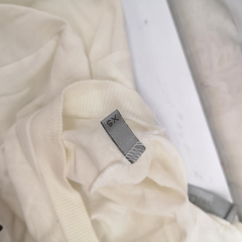 ディオールオム Dior homme Tシャツ 半袖 05ss BECK期 スピーカー デザイン Tシャツ レコード エディ XS 白 / ホワイト / white メンズ USED 古着 中古 50165005