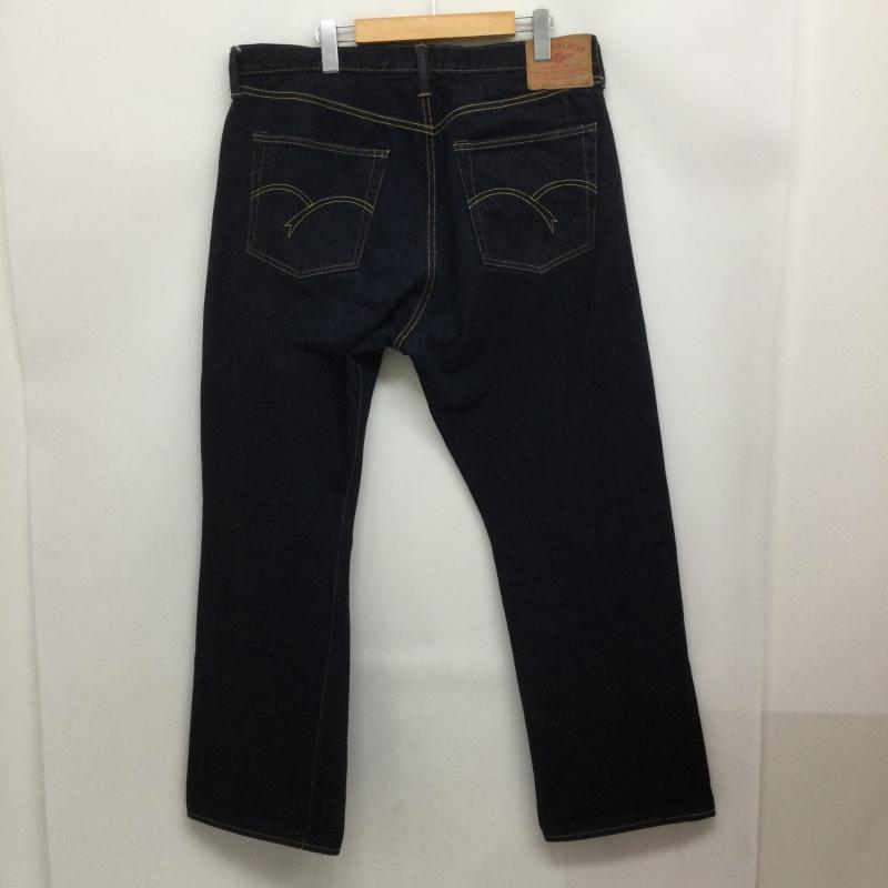 フラットヘッド FLATHEAD パンツ デニム、ジーンズ flat head 3004　ワイドストレート　ジーンズ　デニム 38インチ 無地 インディゴ / インディゴ / Indigo メンズ USED 古着 中古 50165013