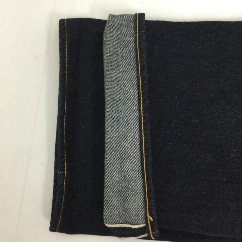 フラットヘッド FLATHEAD パンツ デニム、ジーンズ flat head 3004　ワイドストレート　ジーンズ　デニム 38インチ 無地 インディゴ / インディゴ / Indigo メンズ USED 古着 中古 50165013
