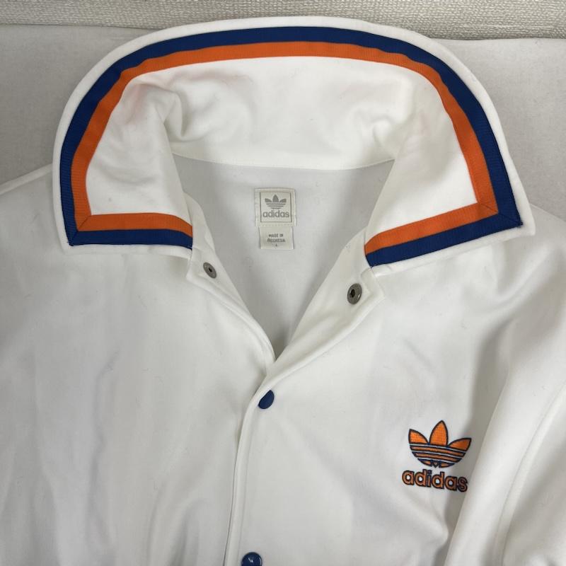 アディダス adidas シャツ、ブラウス 半袖 00s NBA NEWYORK KNICKS Patrick Ewing シューティング シャツ L 白 / ホワイト / white メンズ USED 古着 中古 50165015