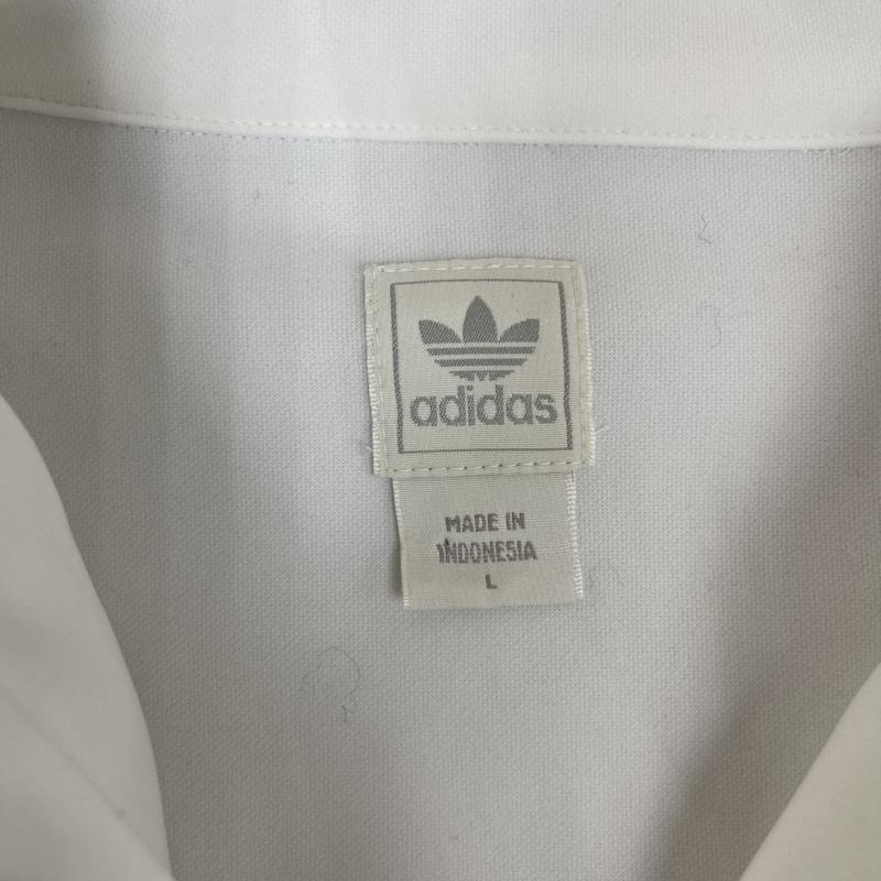 アディダス adidas シャツ、ブラウス 半袖 00s NBA NEWYORK KNICKS Patrick Ewing シューティング シャツ L 白 / ホワイト / white メンズ USED 古着 中古 50165015