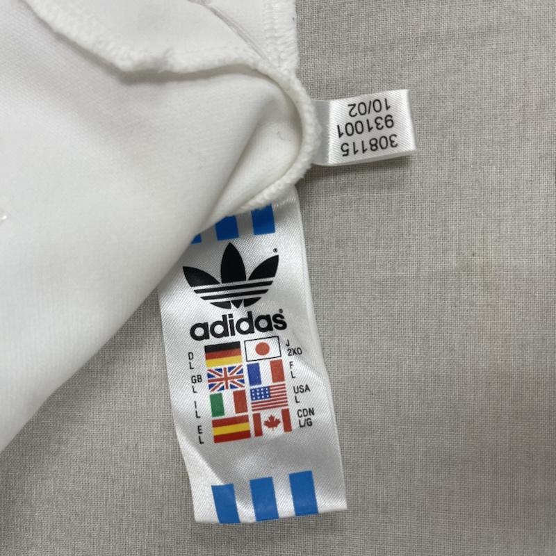 アディダス adidas シャツ、ブラウス 半袖 00s NBA NEWYORK KNICKS Patrick Ewing シューティング シャツ L 白 / ホワイト / white メンズ USED 古着 中古 50165015