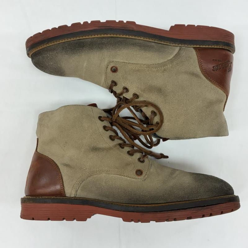 ダナー Danner ブーツ ショートブーツ D030001 レザー スエード 切替 レースアップ ワーク チャッカ ブーツ US：9 メンズ USED 古着 中古 50165016