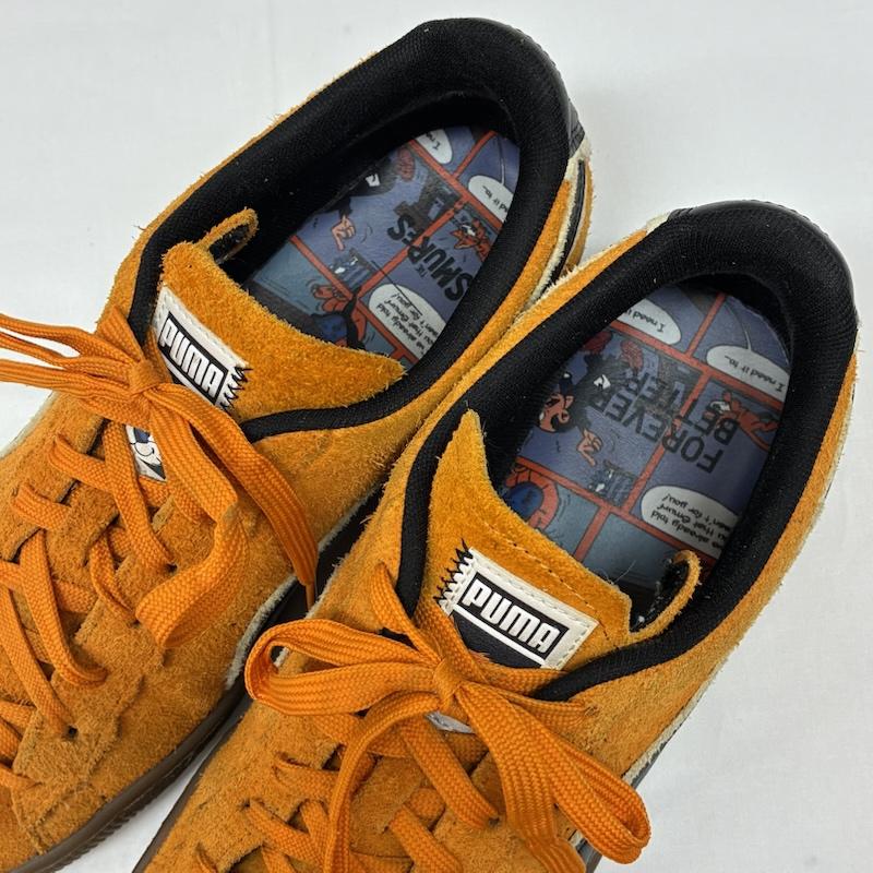 プーマ PUMA スニーカー スニーカー Smurf スマーフ Suede スウェード 393534-01 ローカット スニーカー 27.5cm メンズ USED 古着 中古 50165019