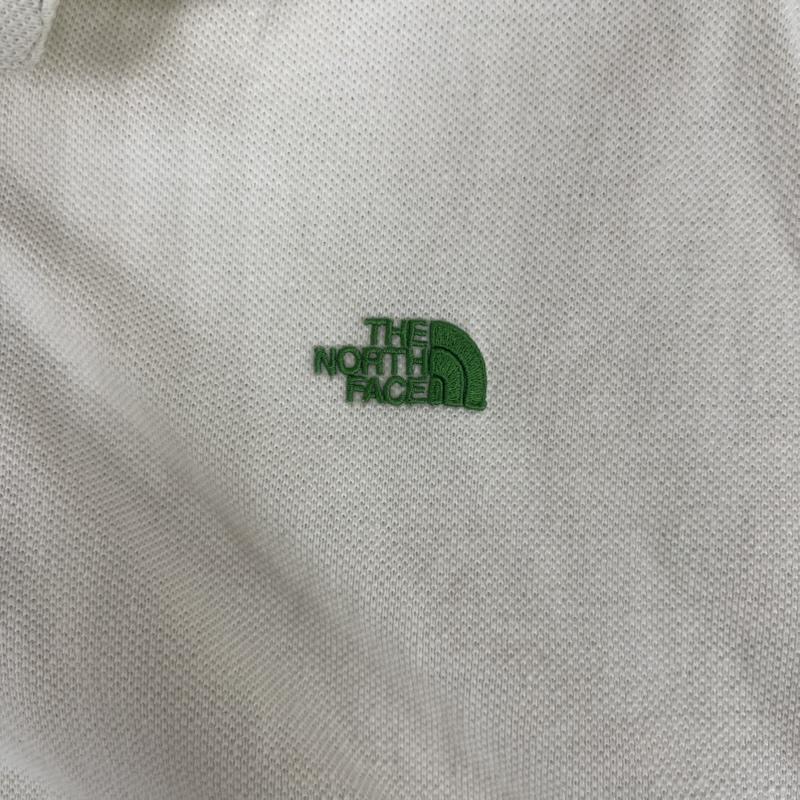 ザノースフェイス THE NORTH FACE ポロシャツ 半袖 ロゴ刺繍 ヘンプ混 半袖 ポロシャツ トップス at40705 S オフホワイト / オフホワイト / メンズ USED 古着 中古 50165022