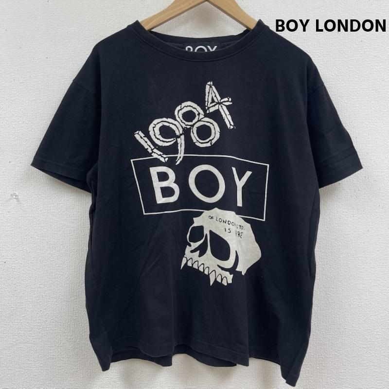 ボーイロンドン BOY LONDON Tシャツ 半袖 1984 ヴィンテージ ドクロ スカル グラフィック プリント Tシャツ L 黒 / ブラック / black メンズ USED 古着 中古 50165024